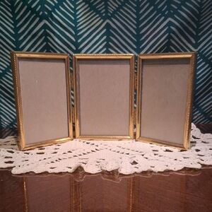 Vintage Triple Picture Frame